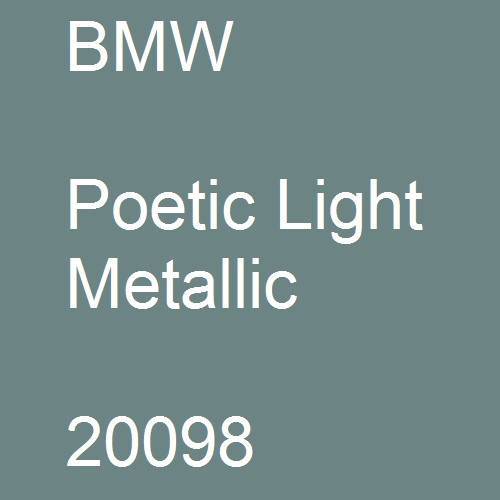 BMW, Poetic Light Metallic, 20098.